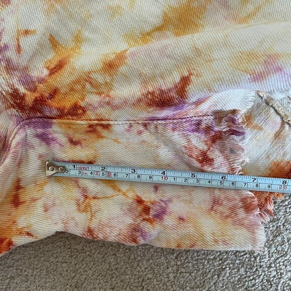 Free People | She's A Legend Tie Dye Harem Shorts - Size 10 - Picture 10 of 10